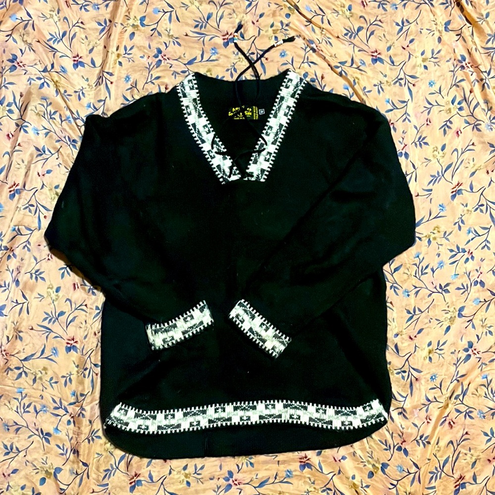 American South Side Alpaca Wool Sweater